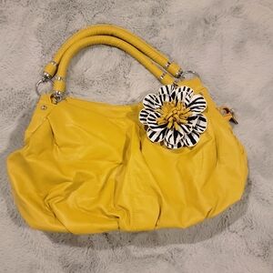 Beautiful Yellow Casual Bag.